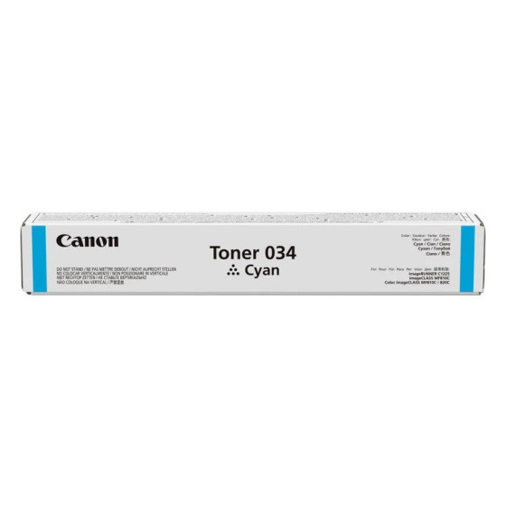 CANON 034 CYAN - TONER CANON D'ORIGINE (9453B001AA)