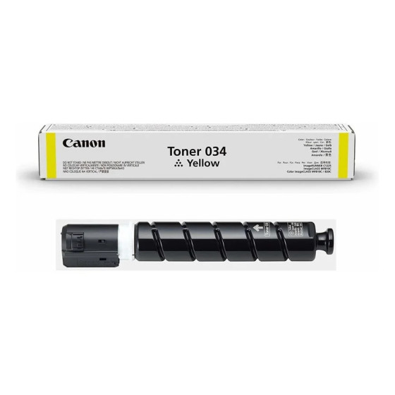 CANON 034 JAUNE - TONER CANON D'ORIGINE (9451B001AA)