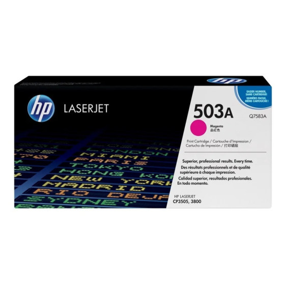 HP 503A MAGENTA (Q7583A) - TONER HP LASERJET D'ORIGINE