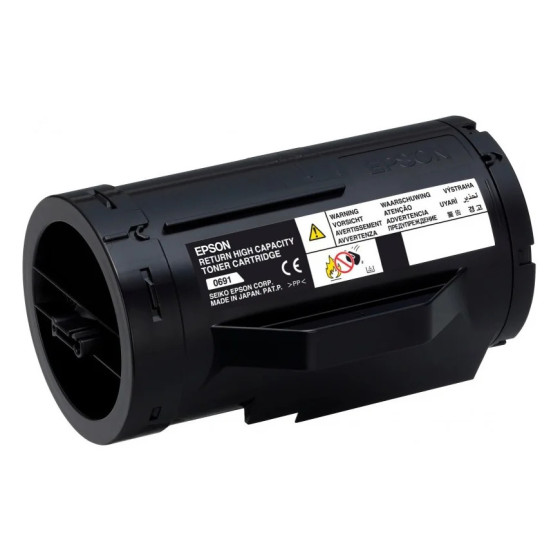 EPSON 0691 NOIR - TONER GRANDE CAPACITÉ EPSON D'ORIGINE (C13S050691)