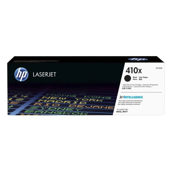 HP 410X NOIR (CF410X) - TONER GRANDE CAPACITÉ HP LASERJET D'ORIGINE