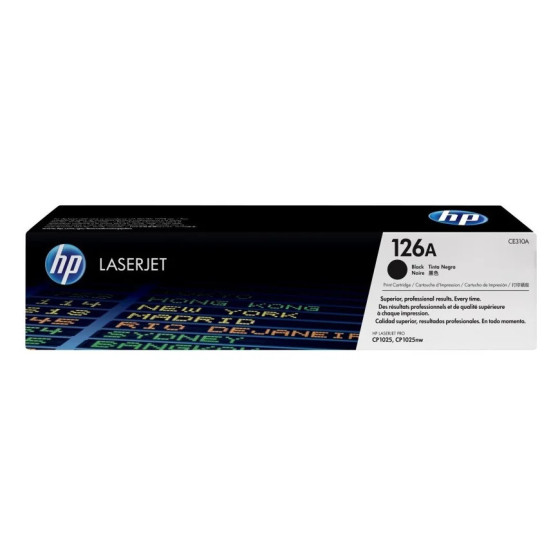 HP 126A NOIR (CE310A) - TONER HP LASERJET D'ORIGINE