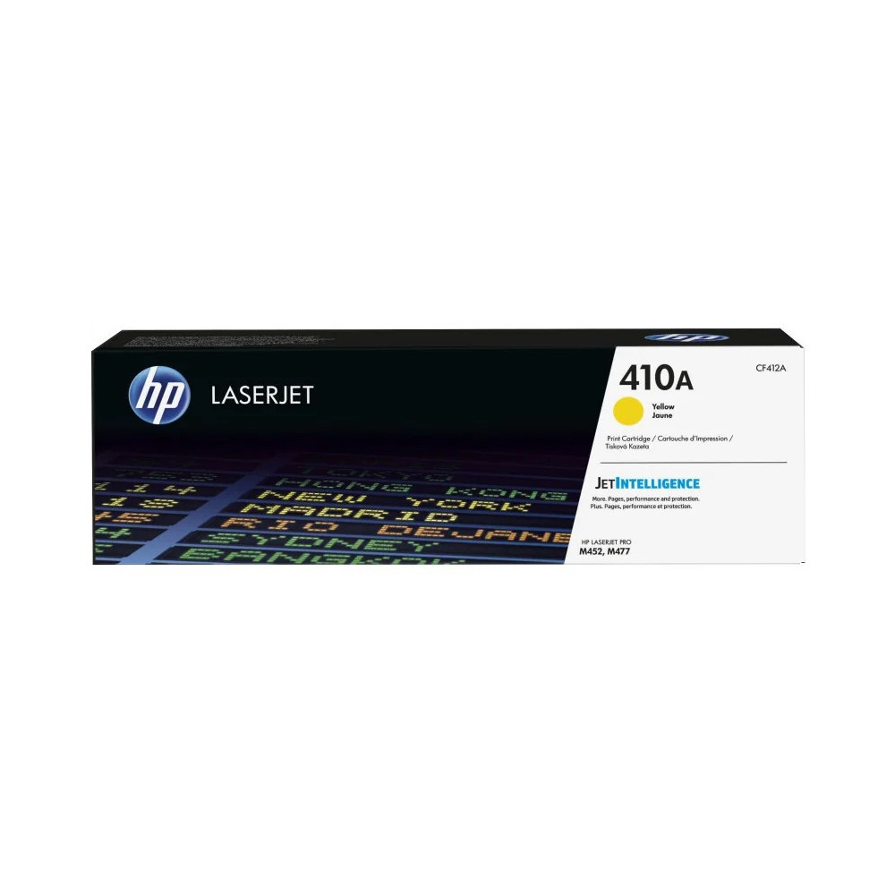 HP 410A JAUNE (CF412A) - TONER HP LASERJET D'ORIGINE