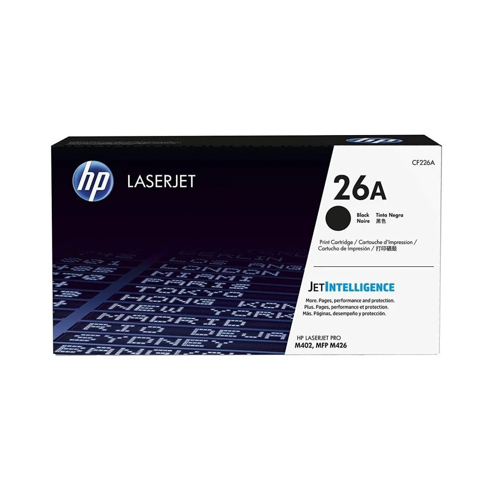 HP 26A NOIR (CF226A) - TONER HP LASERJET D'ORIGINE