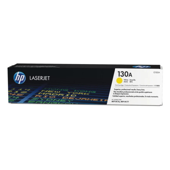 HP 130A JAUNE (CF352A) - TONER HP LASERJET D'ORIGINE