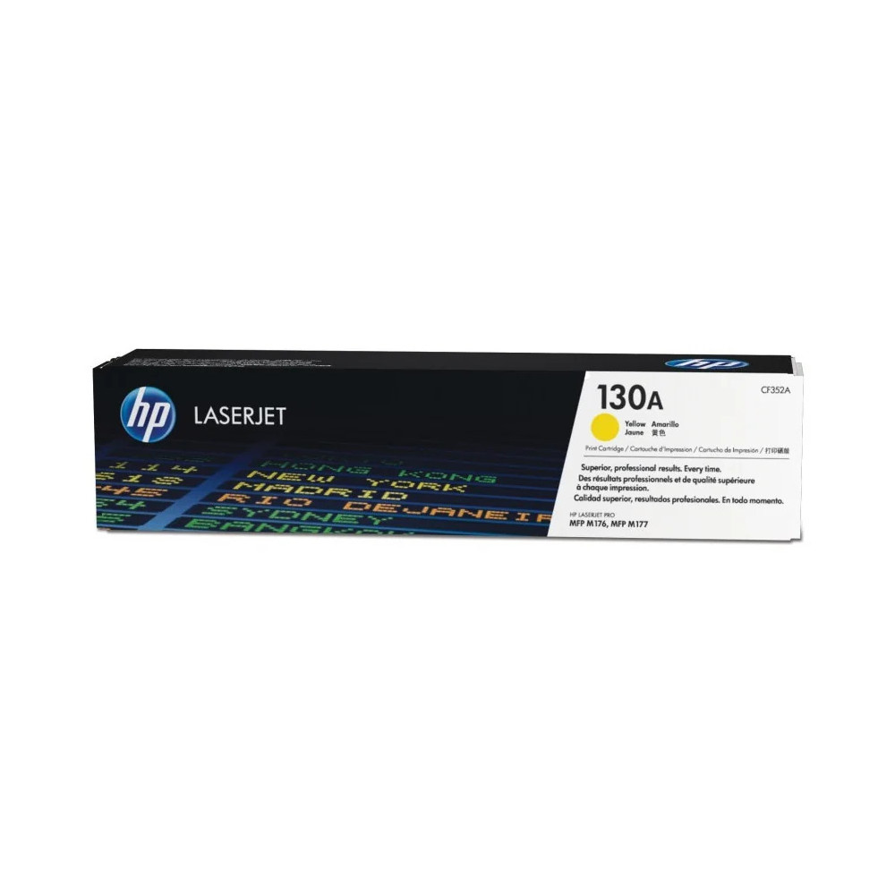 HP 130A JAUNE (CF352A) - TONER HP LASERJET D'ORIGINE