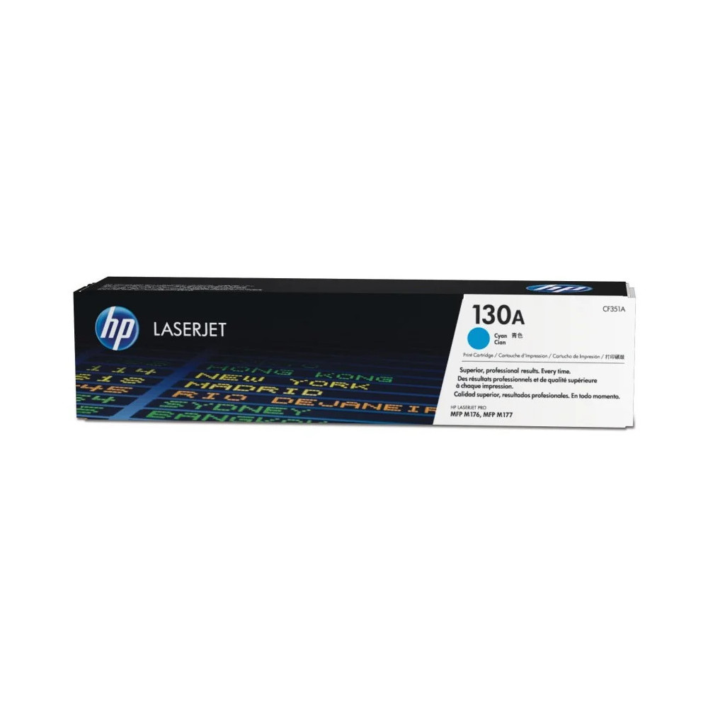 HP 130A CYAN (CF351A) - TONER HP LASERJET D'ORIGINE