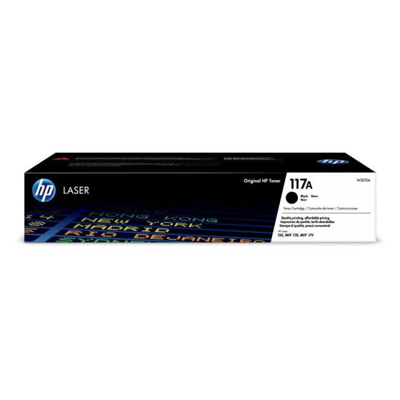 HP 117A NOIR (W2070A) - TONER HP LASERJET D'ORIGINE