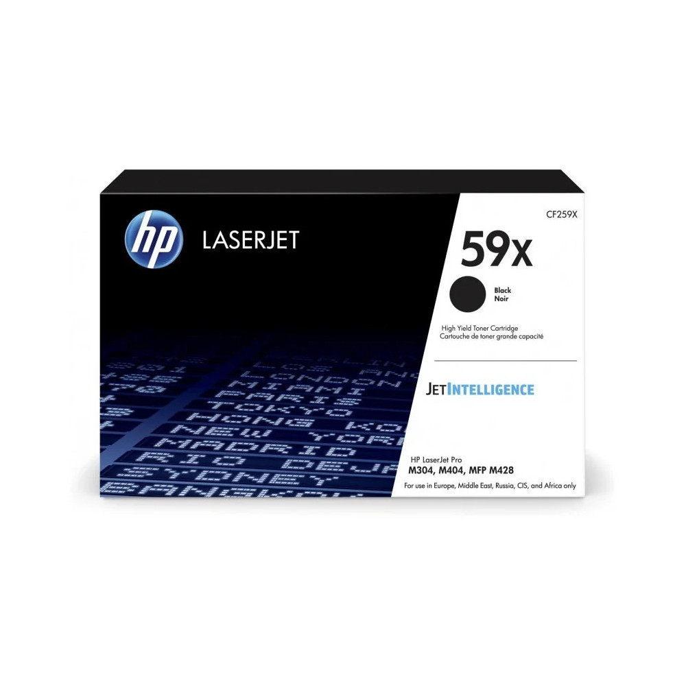 HP 59X NOIR - TONER HP D'ORIGINE À GRANDE CAPACITÉ (CF259X)