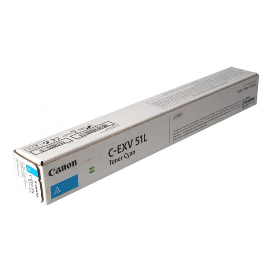 CANON C-EXV 51L CYAN - TONER CANON D'ORIGINE (0485C002AA)
