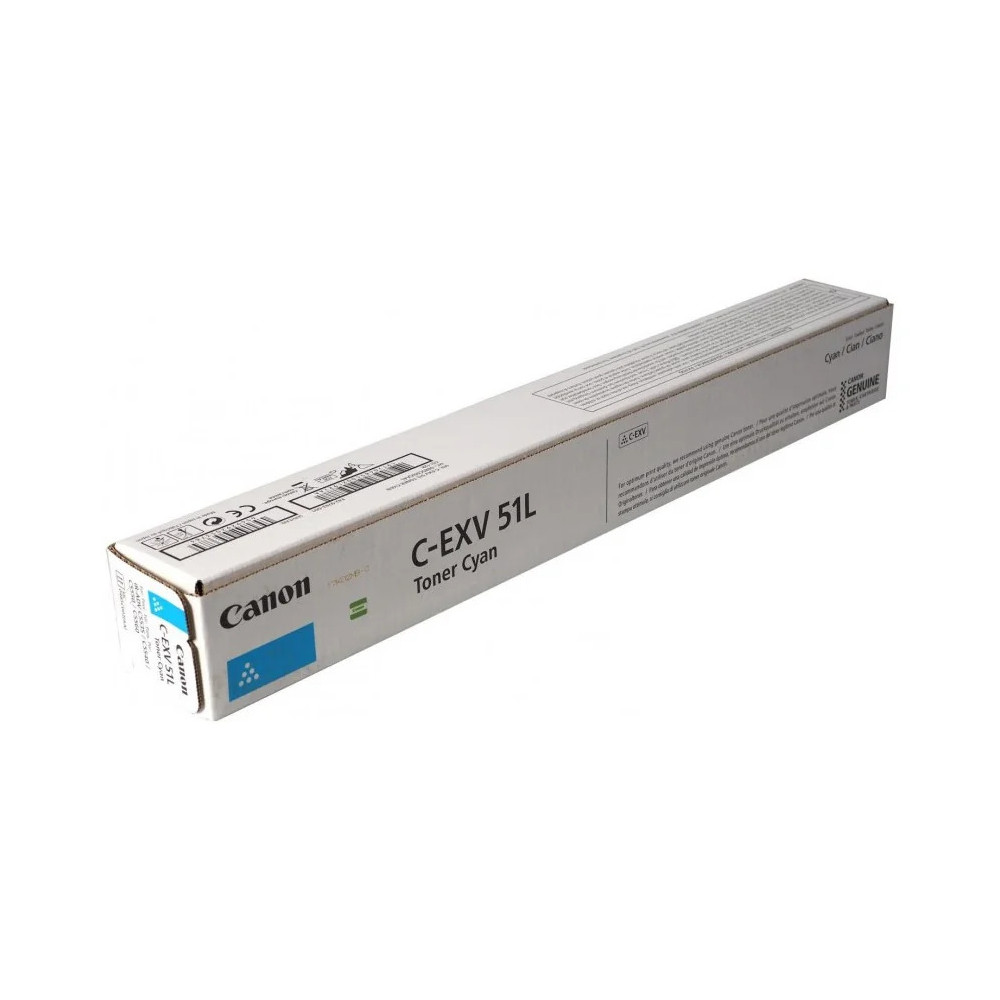 CANON C-EXV 51L CYAN - TONER CANON D'ORIGINE (0485C002AA)