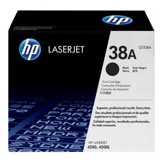 HP 38A NOIR (Q1338A) - TONER HP LASERJET D'ORIGINE