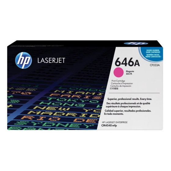 HP 646A MAGENTA (CF033A) - TONER HP LASERJET D'ORIGINE