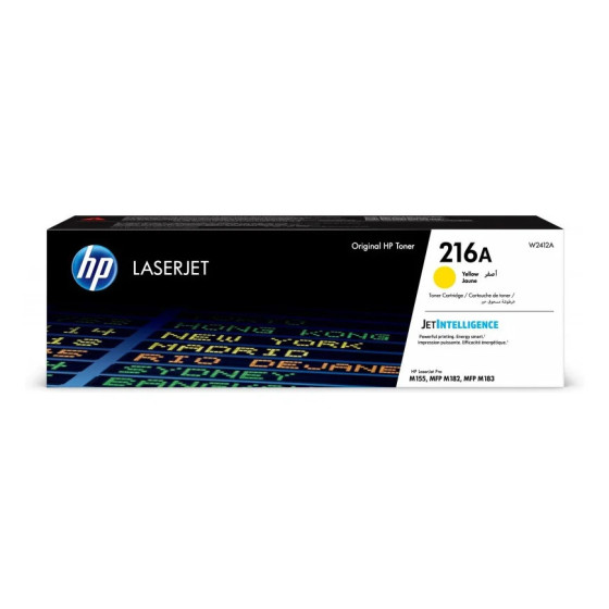 HP 216A JAUNE (W2412A) - TONER HP LASERJET D'ORIGINE