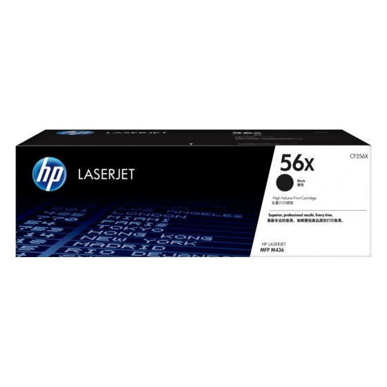 HP 56X NOIR (CF256X) - TONER GRANDE CAPACITÉ HP LASERJET D'ORIGINE