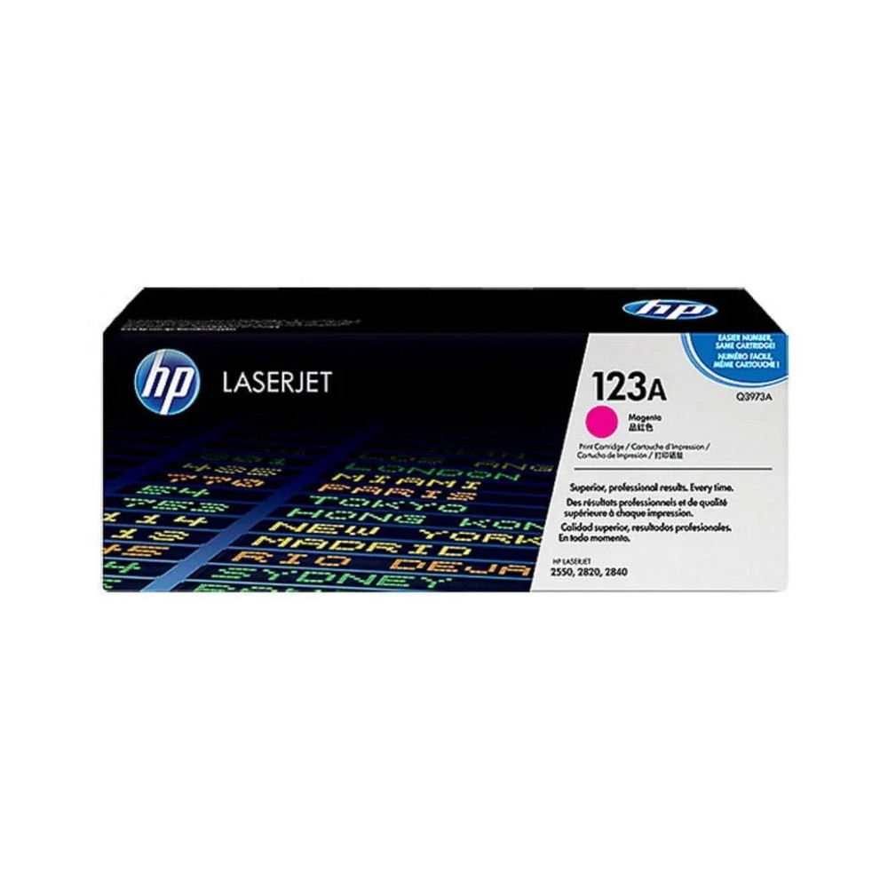 HP 123A MAGENTA (Q3973A) - TONER HP LASERJET D'ORIGINE