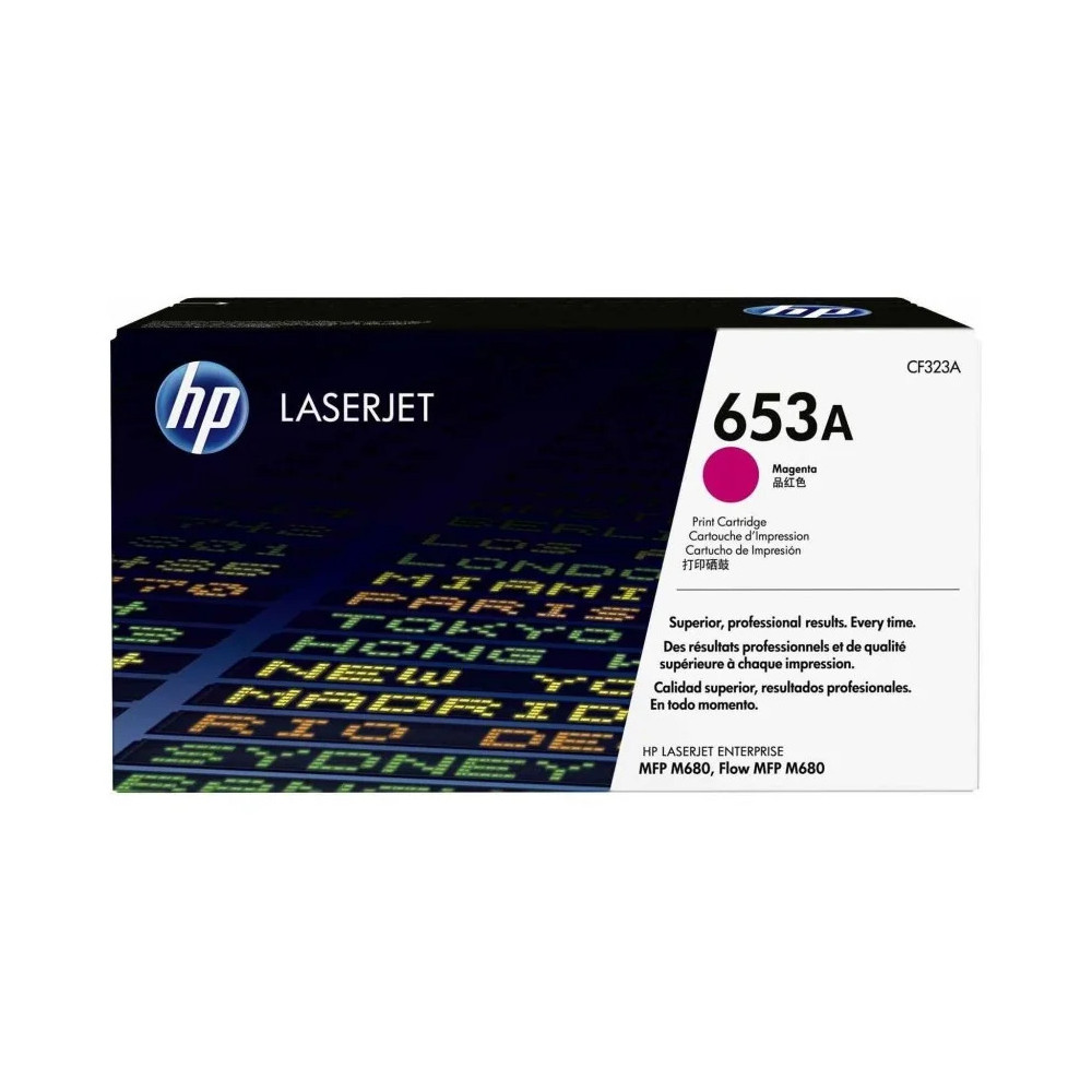 HP 653A MAGENTA (CF323A) - TONER HP LASERJET D'ORIGINE