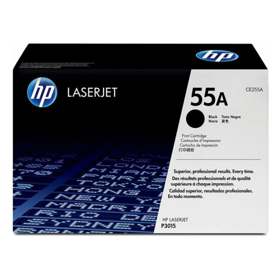 HP 55A NOIR (CE255A) - TONER HP LASERJET D'ORIGINE