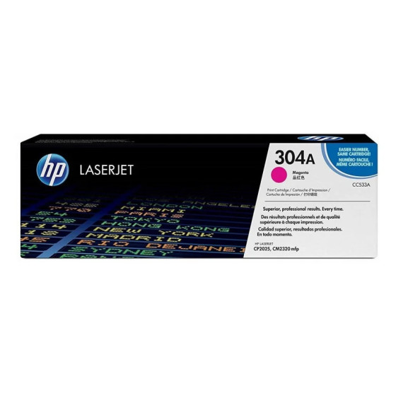 HP 304A MAGENTA (CC533A) - TONER HP LASERJET D'ORIGINE