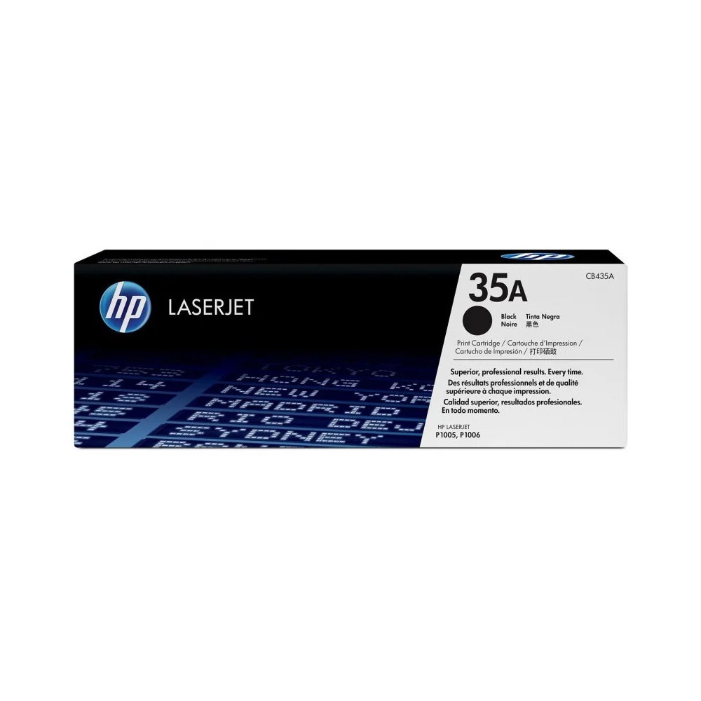 HP 35A NOIR (CB435A) - TONER HP LASERJET D'ORIGINE