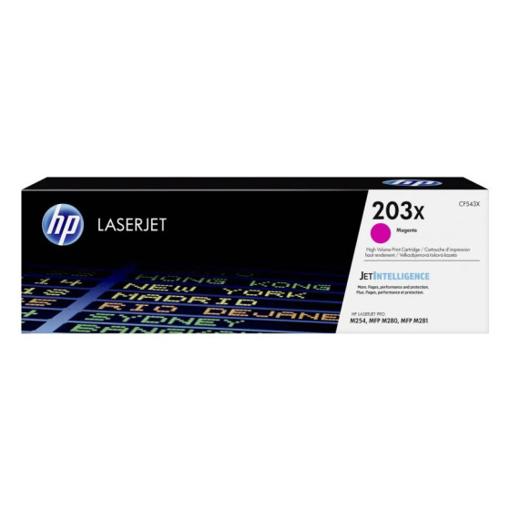 HP 203X MAGENTA (CF543X) - TONER HP LASERJET D'ORIGINE