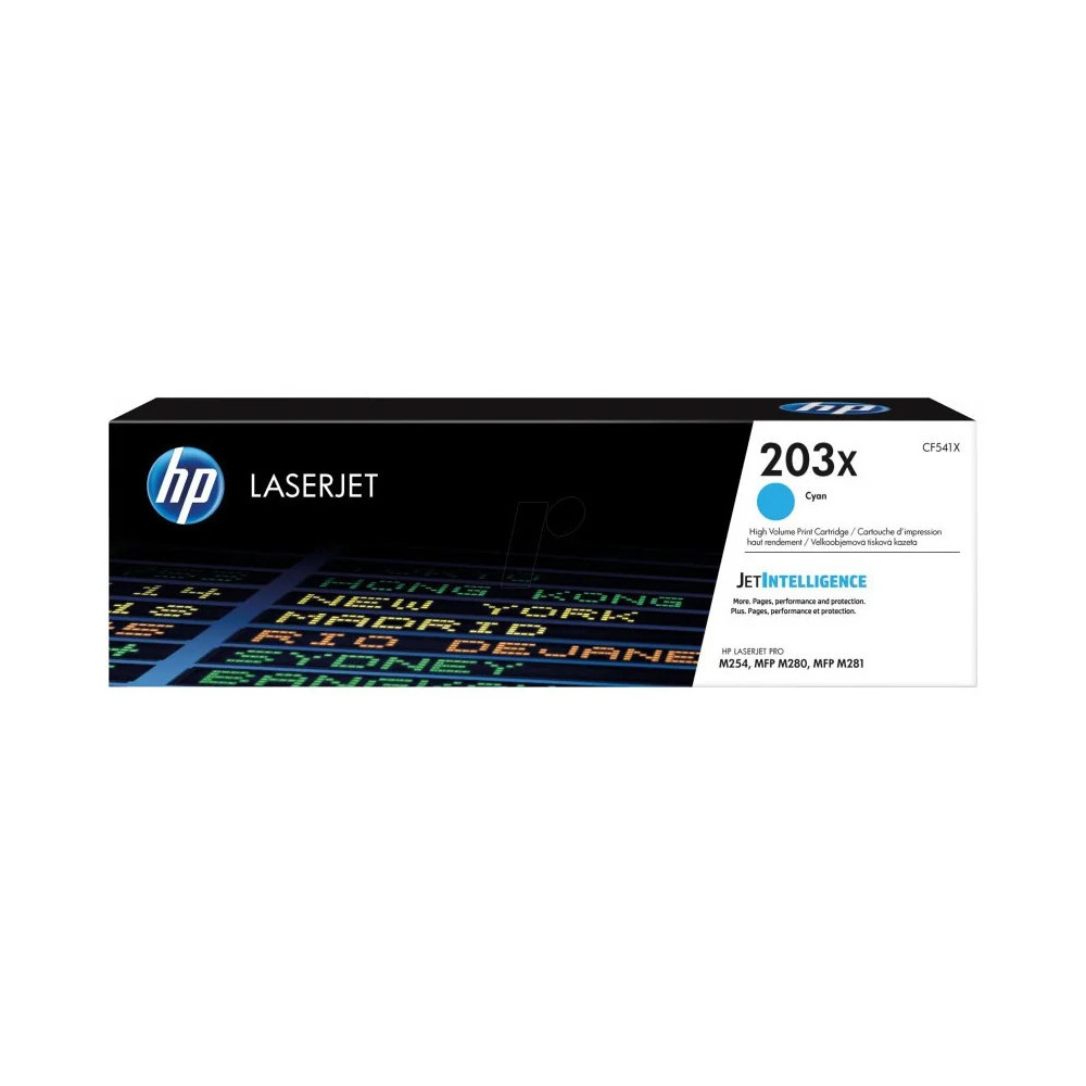HP 203X CYAN (CF541X) - TONER HP LASERJET D'ORIGINE