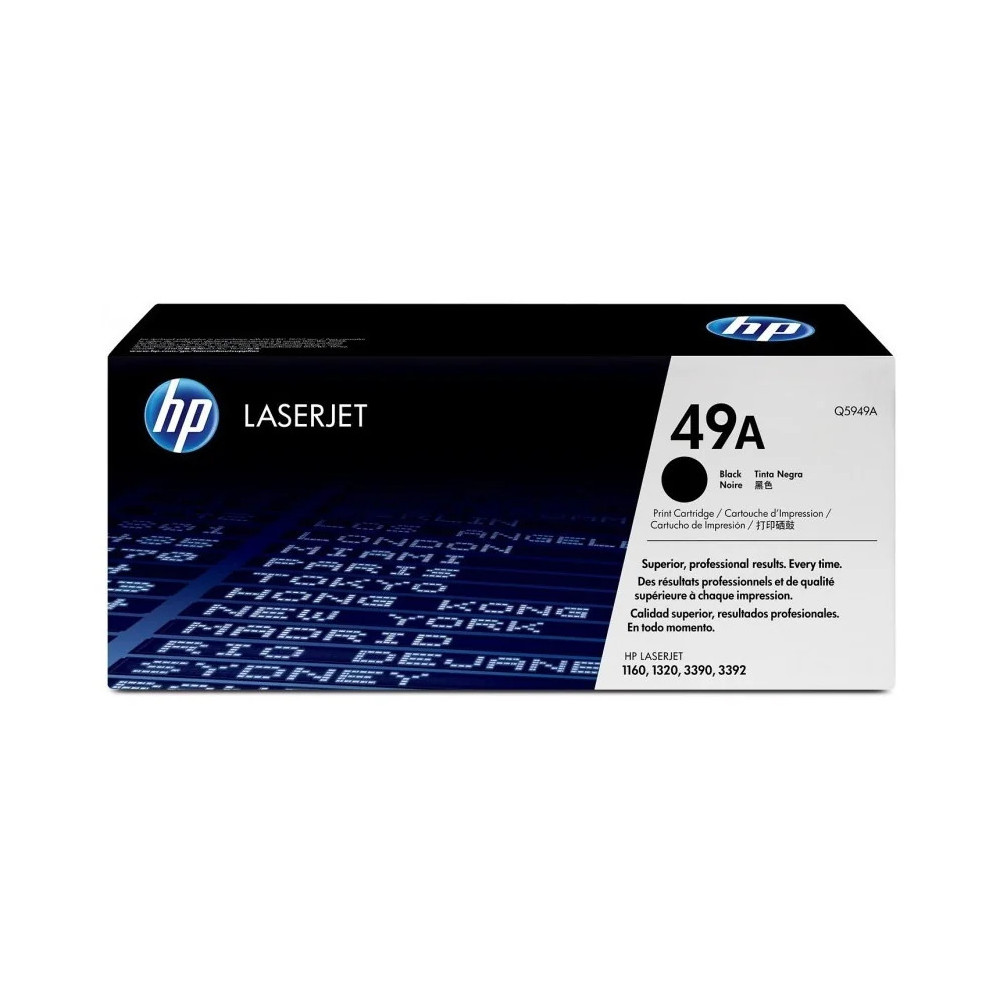 HP 49A NOIR (Q5949A) - TONER HP LASERJET D'ORIGINE