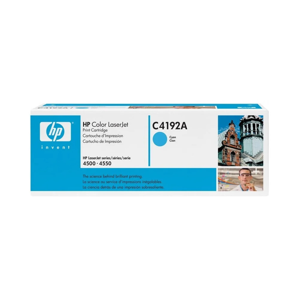 HP (C4192A) CYAN - TONER HP LASERJET D'ORIGINE
