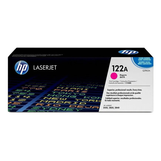 HP 122A MAGENTA (Q3963A) - TONER HP LASERJET D'ORIGINE