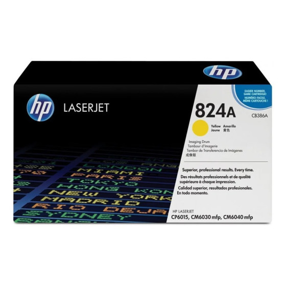 HP 824A JAUNE (CB386A) - TAMBOUR D'IMAGERIE HP LASERJET D'ORIGINE