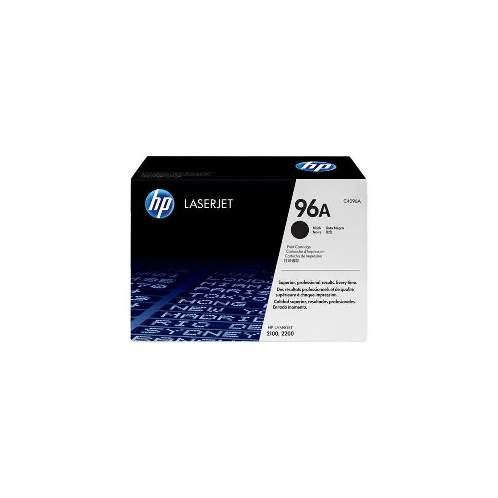 HP 96A NOIR (C4096A) - TONER HP LASERJET D'ORIGINE