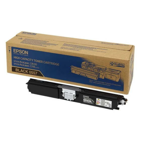 EPSON 0557 NOIR - TONER GRANDE CAPACITÉ EPSON D'ORIGINE (C13S050557)