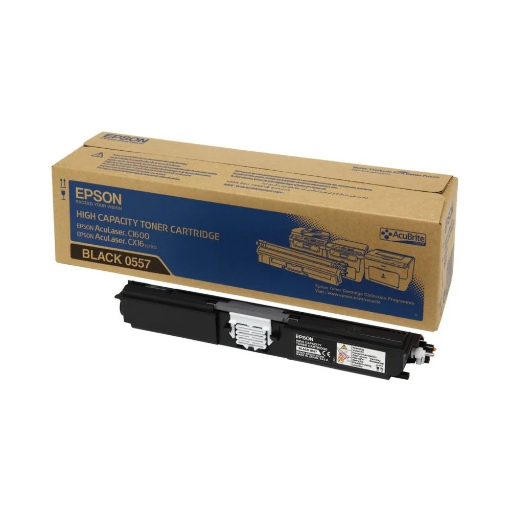 EPSON 0557 NOIR - TONER GRANDE CAPACITÉ EPSON D'ORIGINE (C13S050557)