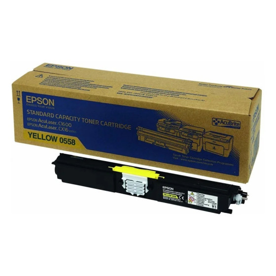 EPSON 0558 JAUNE - TONER EPSON D'ORIGINE (C13S050558)