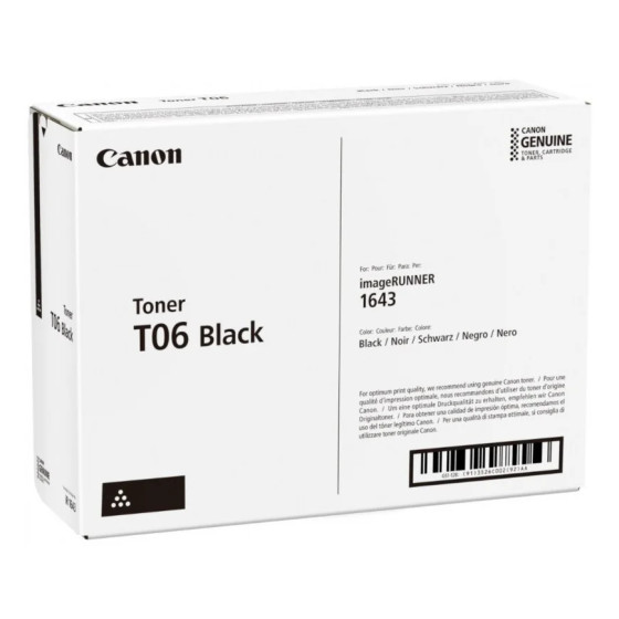 CANON T06 NOIR - TONER CANON D'ORIGINE (3526C002AA)
