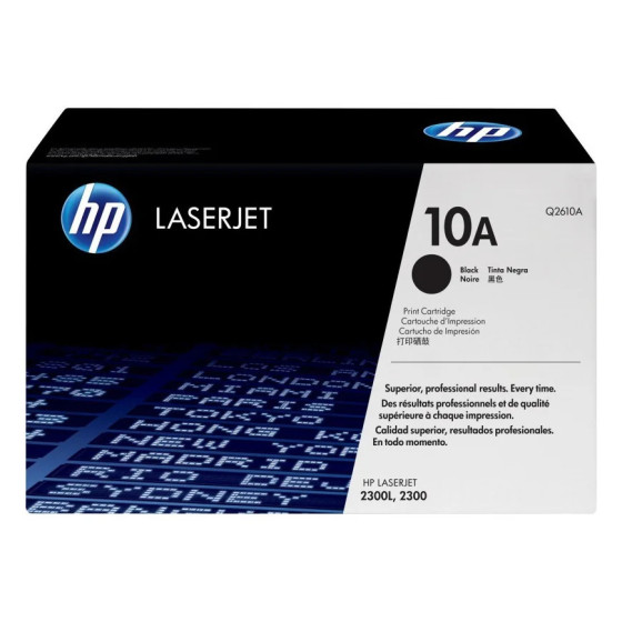HP 10A NOIR (Q2610A) - TONER HP LASERJET D'ORIGINE