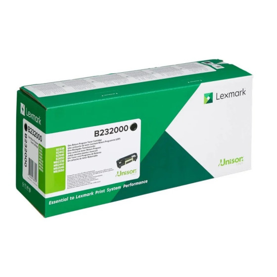 CARTOUCHE DE TONER LEXMARK (3000 PAGES) - NOIR (B235000)