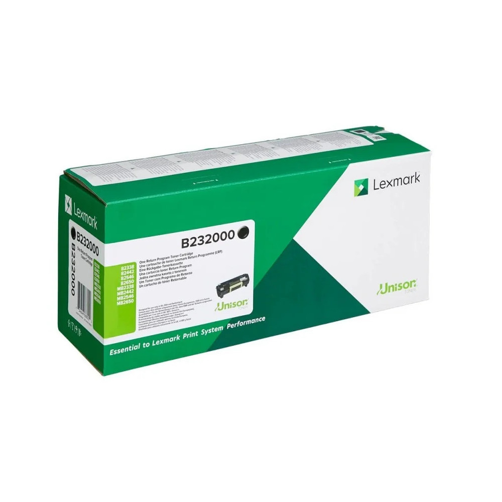 CARTOUCHE DE TONER LEXMARK (3000 PAGES) - NOIR (B235000)