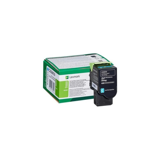 LEXMARK CYAN (C2350C0) - TONER LEXMARK PROGRAMME DE RETOUR - 1000