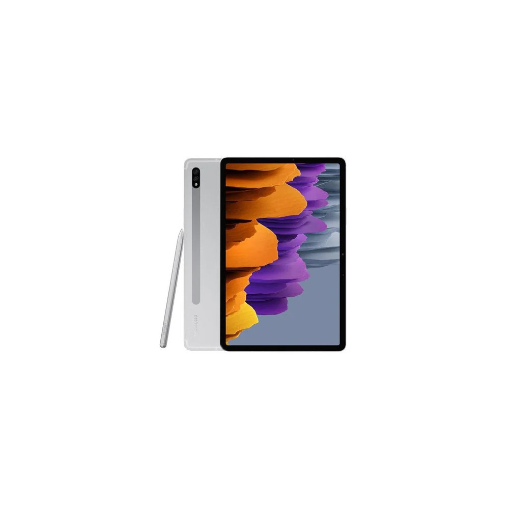 SAMSUNG TABLETTE TAB S7+ 12,4 " OCTA CORE 8GO 256GO ANDROID 4G 8 MP 13 MP SILVER (SM-T735NLIEMWD)
