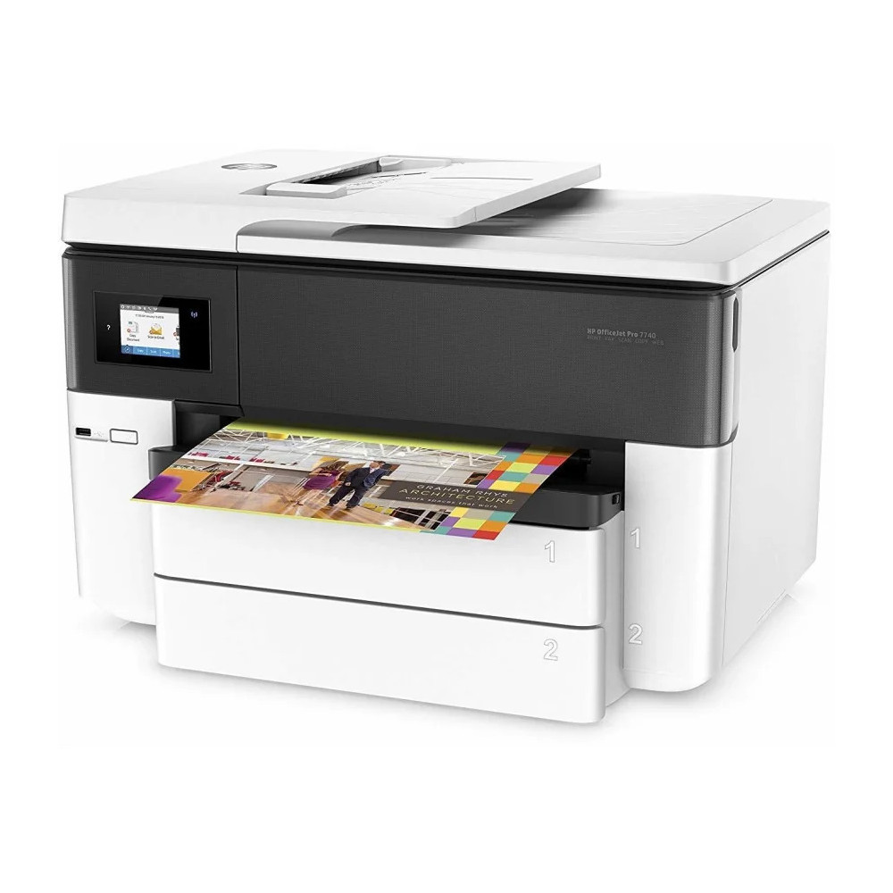 IMPRIMANTE A3 MULTIFONCTION JET D’ENCRE HP OFFICEJET PRO 7740 (G5J38A)