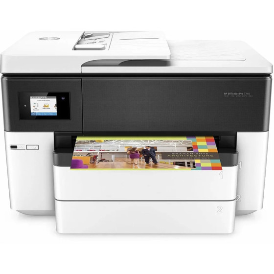 IMPRIMANTE A3 MULTIFONCTION JET D’ENCRE HP OFFICEJET PRO 7740 (G5J38A)