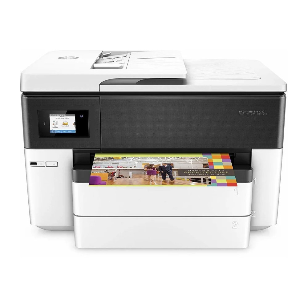 IMPRIMANTE A3 MULTIFONCTION JET D’ENCRE HP OFFICEJET PRO 7740 (G5J38A)