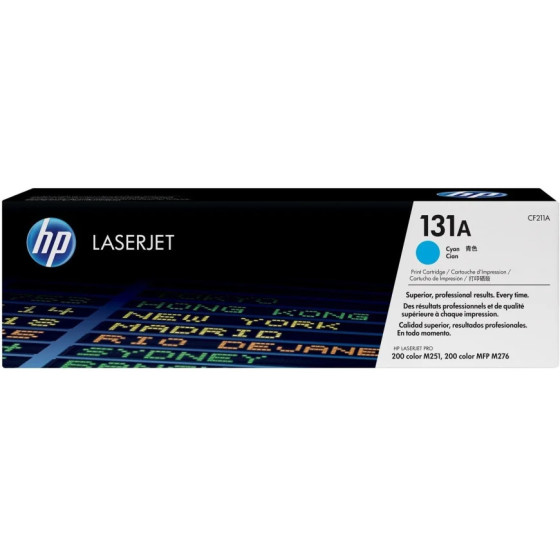 HP 131A CYAN (CF211A) - TONER HP LASERJET D'ORIGINE