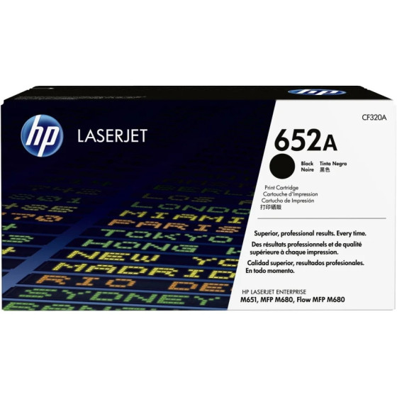 HP 652A NOIR (CF320A) - TONER HP LASERJET D'ORIGINE