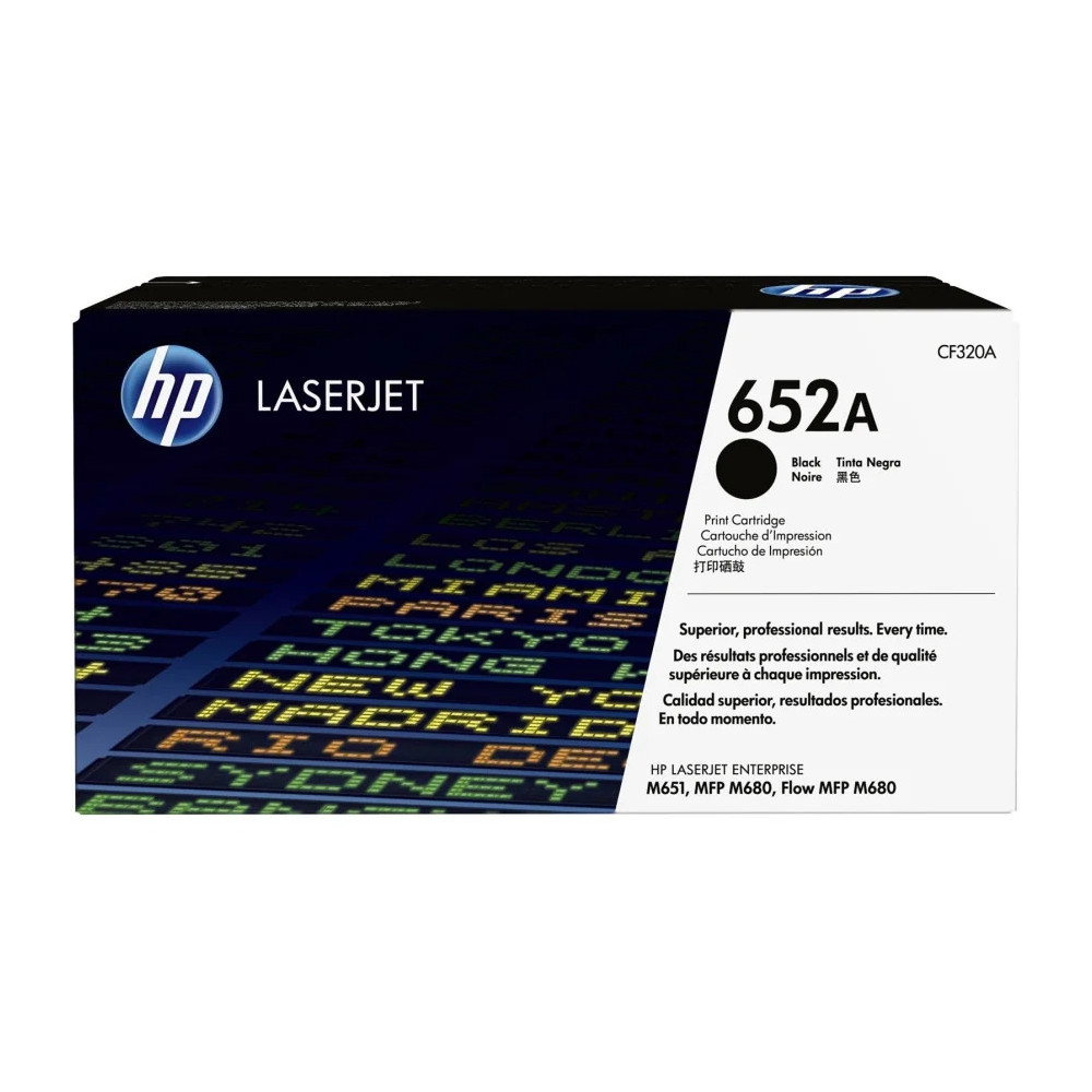 HP 652A NOIR (CF320A) - TONER HP LASERJET D'ORIGINE