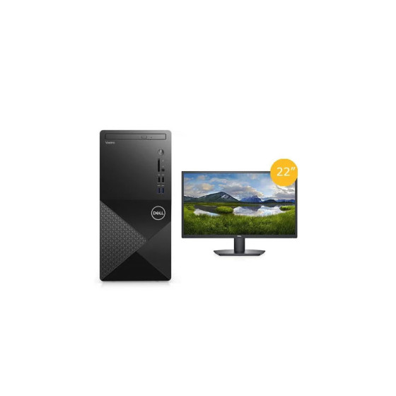 PC DE BUREAU DELL VOSTRO 3888 10TH GEN INTEL CORE I3-10100 4GB 1TB (N204VD3888EMEA01)