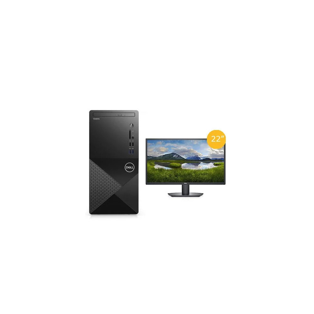 PC DE BUREAU DELL VOSTRO 3888 10TH GEN INTEL CORE I3-10100 4GB 1TB (N204VD3888EMEA01)