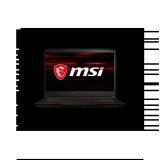 ORDINATEUR PORTABLE MSI GAMING GF63 Thin 10SCXR (GF63THIN10SCXR-641MA)