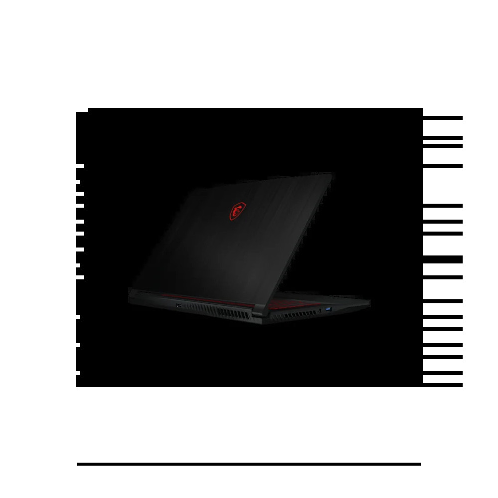 ORDINATEUR PORTABLE MSI GAMING GF63 Thin 10SCXR (GF63THIN10SCXR-641MA)